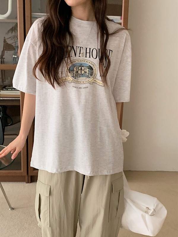 오리엔트 반팔 티셔츠 (3color)